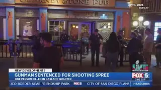 Gunman Sentenced For Shooting Spree