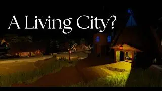 I Tried to Build a Living City in Roblox