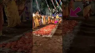 Miracle of Fire Walking Devotion #shortsvideo