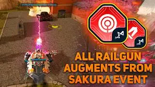 Tanki Online - Every Railgun Augment From 