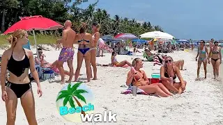 Beach Walk NAPLES 2021 Florida USA 4k video FL Travel vlog