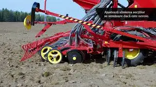 Setări de bază la semănătoarea Vaderstad Spirit