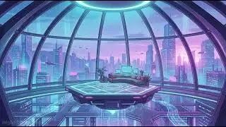 Quiet Altitude &ndash; Chill Cyberpunk Focus Synthwave Mix | Vol. 7
