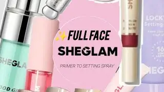 💖 SHEGLAM Full Face Makeup ✨From Primer to Setting Spray 💋Flawless, Long-Lasting & Affordable Look 🔥