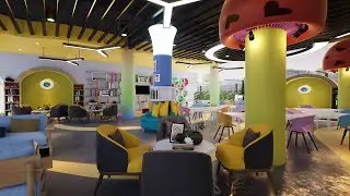 Modern Cafe Cinematic in Unreal Engine 4 Using Datasmith