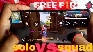 18 kills 💪 solo vs squad  Ak47 + M40 99% 😱 Headshot Rate ⚡ Full gameplay Handcom  free fire