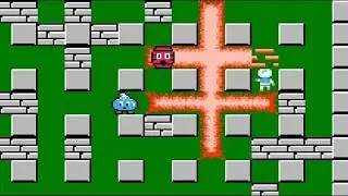 NES Bomberman Old Version Gameplay🎮 #trending #youtube #viralvideo @AjjuGamer12 #games #video #nes 