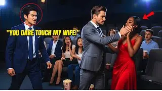 NOT KNOWING HIS POOR BLACK EX IS NOW MARRIED TO KOREAN BILLIONAIRE, HE SLAPPED HER AT THE MOVIES