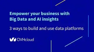 3 Ways to Build and use Data Platforms