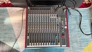 Mixer b&atilde;i Anh Quốc Allen Head zed16fx điện autovol