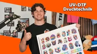 Drucktechnik - UV DTF Aufkleber | Deutsch