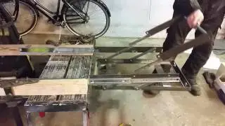 DIY fridge drop slide