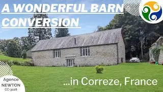 SOLD - FRENCH PROPERTY FOR SALE - A wonderful  barn conversion in Correze countryside, France