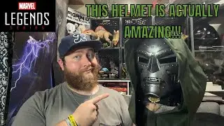 I LOVE THIS HELMET!! Doctor Doom Helmet | Marvel Legends