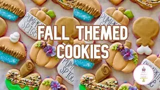 DECORATED FALL COOKIES