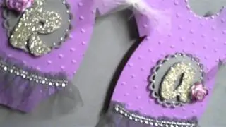 Baby Girl Name Banner using PTI Onesie Die