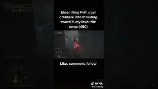 Elden Ring PvP: dual greataxe into rapier is my favourite swap (rl60)