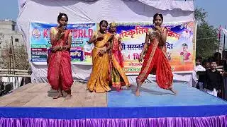 Pawan Singh | Mai Ke Aarti Utare Song| Best Dance Performence | School Program | New Bhojpuri Song |