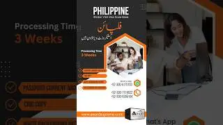 Philippine Sticker Visit Visa #travel #travelvisa #travelagent #visitvisa