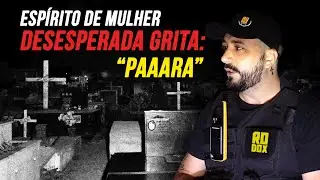 EVP OF HORRIBLE SCREAM AND CONTACT WITH EXU DA PORTEIRA! CEMETERY AT NIGHT! | RODOX
