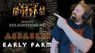 PD2 S4 BETA - Earlygame farming with Assasin