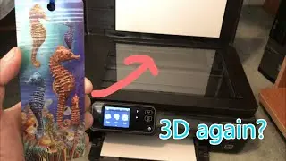What happens if you photocopy 3D lenticular postcard? |Interesting