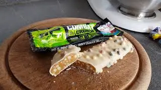 Combat Crunch Proteinriegel Birthday Cake - 2. Versuch ;-)