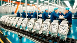 How Cartier Watches Are Made?!