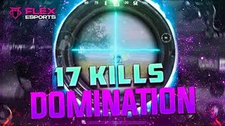 17 KILLS CHICKEN DINNER IN TOURNAMENT SEMI FINALS | FLEX ESPORTS