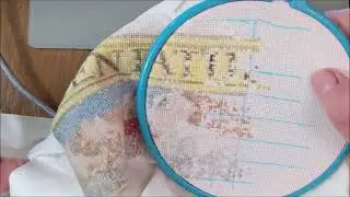 Stitch With Me: Old World Map 2  #19