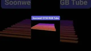 Soonwell ST50 RGB tube light DMX control test