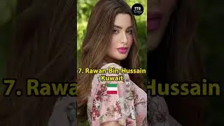 Top 10 most Beautiful Muslim Womens in the World 😍 #shorts #top10 #beautiful