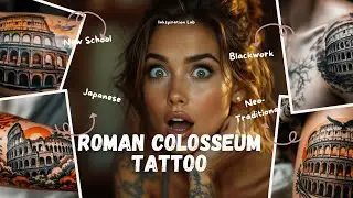 Roman Colosseum Tattoo &ndash; Stunning Designs and Inspirations!