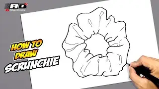 How to draw Scrunchie