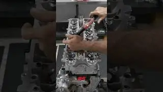 Installing ARP 8740 Head stud kit on a customers long block. #2jz #engine #enginebuild #arpbolts
