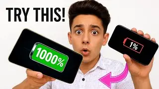 In Just 7 Minutes Increase Your Mobile Phone Battery 1000% !!