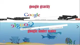 google trick 2 || google gravity || google under water || animal sound
