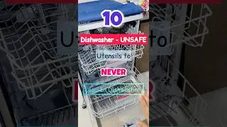 NEVER Put This in Dishwasher!😱 Dishwasher UnSafe Utensils🍽️#dishwasher #utensils #unsafe #shorts
