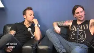 BULLET FOR MY VALENTINE DRUMMER MOOSE KNOCKS OUT BASSIST