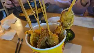 Skewers and Chinese hotpot at YinTang spicy hotpot