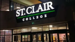 St clair college south main campus Windsor. Riverside Detroit 🇺🇸 # explore