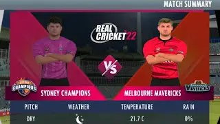 BOUNCE BACK PERFORMANCE ft. A CHANGE! | Big Bash League in RC 22 | Match 5 Highlights
