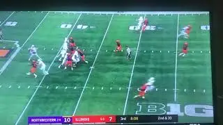 Riley Lees 34 yard TD vs Illinois Nov 30th 2019