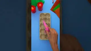 🎁 Ta-da! Egg Tray Turns to TOYS! #MAGIC #CREATIVITY