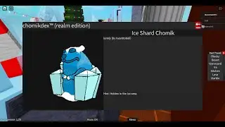 Ice shard chomik