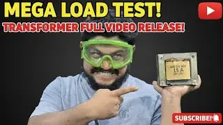 ​MEGA Load Test! Custom Transformer Pushed to Its Limits!