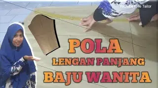 Cara Membuat Pola Lengan Panjang Baju Wanita ~ Rnie Tailor