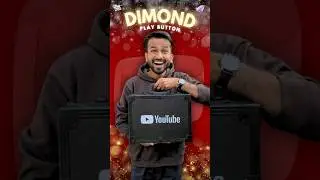 My DIMOND Play Button ▶️  | #shorts