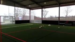 Freilufthalle, Kalthalle, McArena, &uuml;berdachtes Kleinspielfeld, Innenansicht,TSG Achstetten