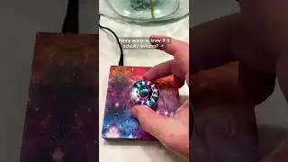 Levitating UFO Night Light with Rotation #ufo #nightlight #lightdisplay #bedside